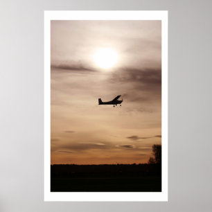 Kväve Cessna 182 Poster