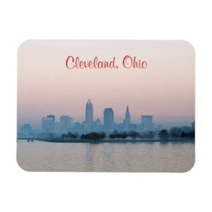 Kväve Cleveland OH (Edgewater) Fridge Magnet