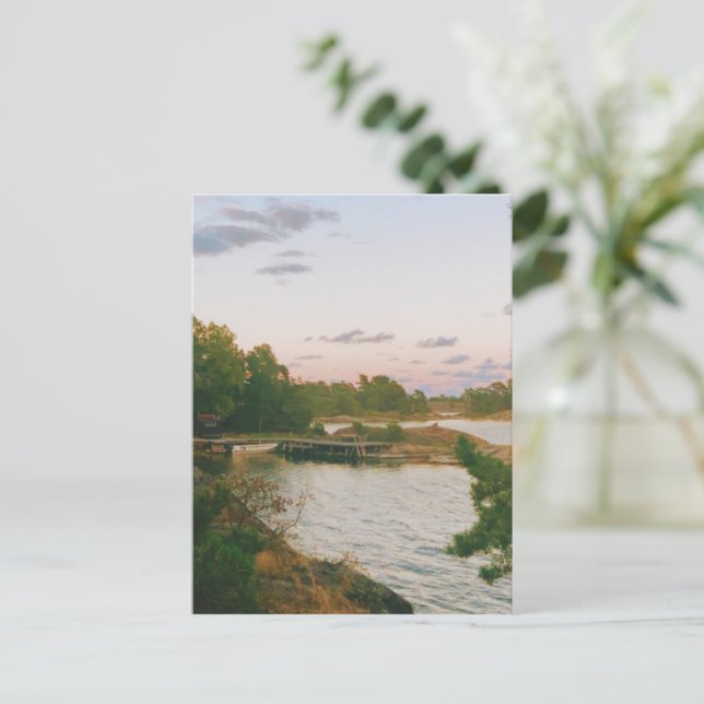 Kväve i den godistiska skärgården helg vykort (Stående Fram)