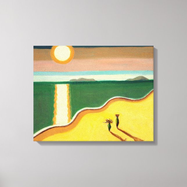 Kväve Sol 2010 Canvastryck (Framsida)