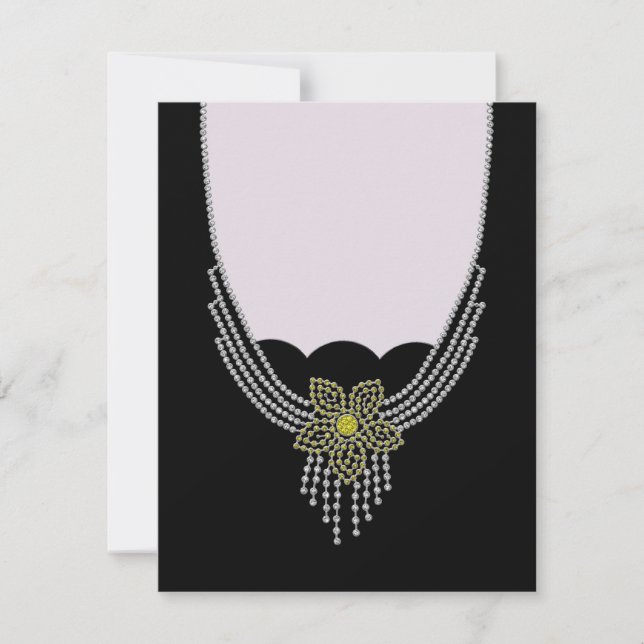 Kväve ut serie 8-inbjudningar för datavård inbjudningar (Framsida)