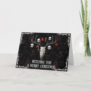 Kväver en God jul åt dig Helgkort