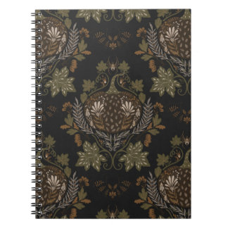 Kvävning av vinyletnoc Halloween Pumpkin Mönster Anteckningsbok