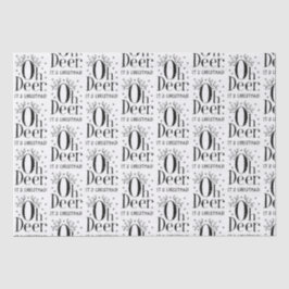 Kvävningspapper Julens hjort - lustigt illustratio