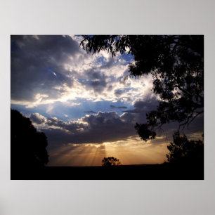 KVÄVSUNRAYS Poster
