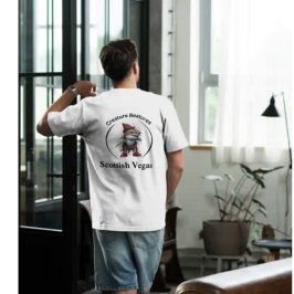 Kvickhaj i Scottish Tartan | Funny Sarcasm T Shirt