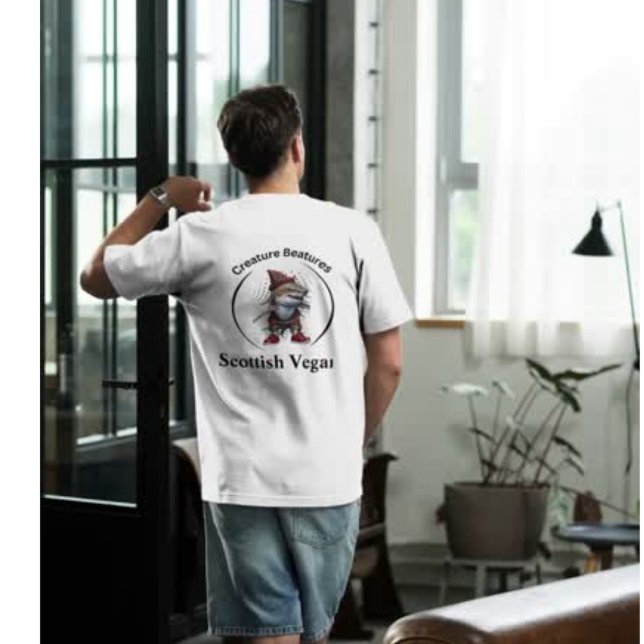 Kvickhaj i Scottish Tartan | Funny Sarcasm T Shirt (Skapare uppladdad)