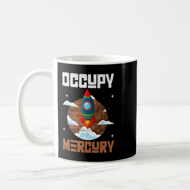 Kvicksilver 2: Kvicksilverplanetens raketer Kaffemugg (Vänster)