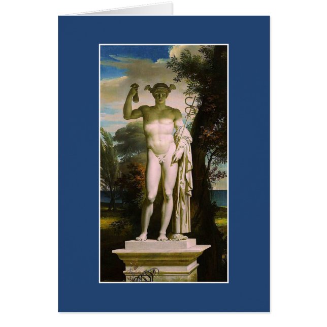 Kvicksilver av Charles Meynier Hälsningskort (Framsidan)