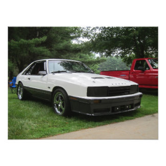 Kvicksilver Capri 1980 Fototryck