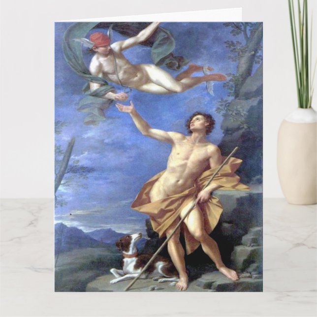 Kvicksilver och Paris konstkort Kort (Framsida)