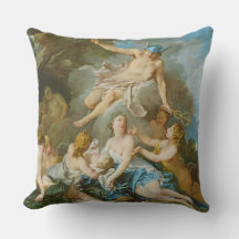 Kvicksilver som placerar barnet Baccus på Nymphs