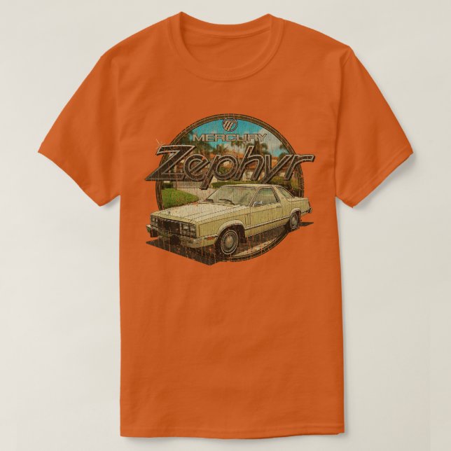 Kvicksilver Zephyr Z7 1978 T Shirt (Design framsida)