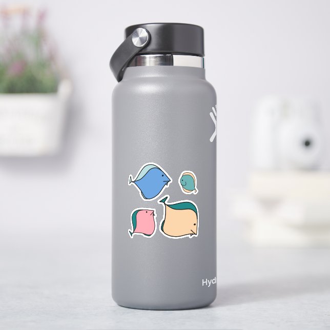 Kvicksilverfiske Klistermärken (HydroFlask)