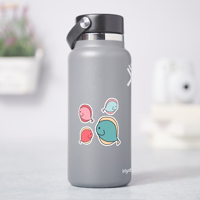Kvicksilverfiske Klistermärken (HydroFlask)