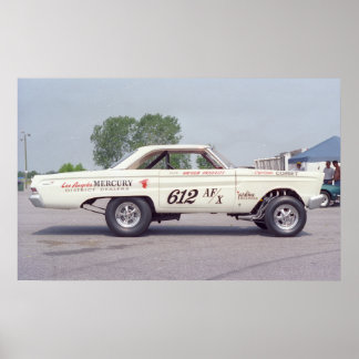 Kvicksilverkomet A F/X - Vintage Drag Poster