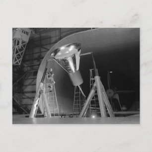 Kvicksilverrymdkapseln testas 1959 vykort