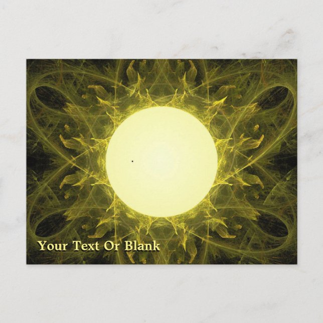 Kvicksilvertransitering Vykort (Framsida)