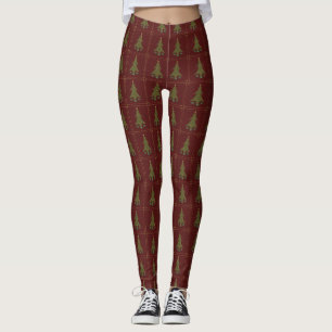 KVilda julbalkar Leggings