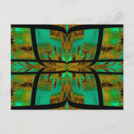 KVilt fjäril 6 Vykort