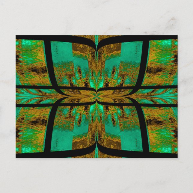 KVilt fjäril 6 Vykort (Framsida)