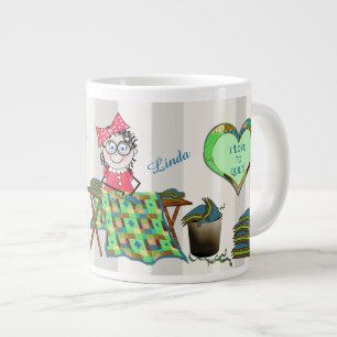 KVILTERMELODY JUMBO COFFEE/KOPP FÖR SOPPA - KVILT MUGG