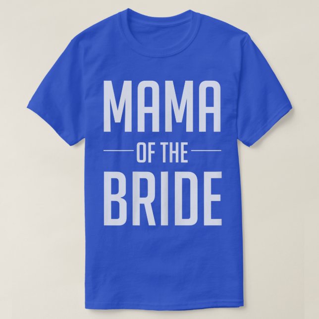 Kvinens Budens mamma Shirts for Brudens sida T Shirt (Design framsida)