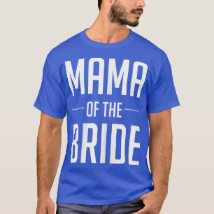 Kvinens Budens mamma Shirts for Brudens sida T Shirt
