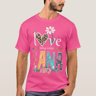 Kvinens i Kärlek kallas morma Nana Gigi Älskare T Shirt