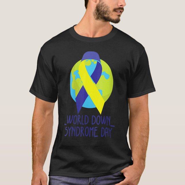 Kvinens Kärlek World Down Syndrome Awareness Day K T Shirt (Framsida)