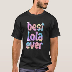 Kvinens Womens Best Lola Mors dag T Shirt