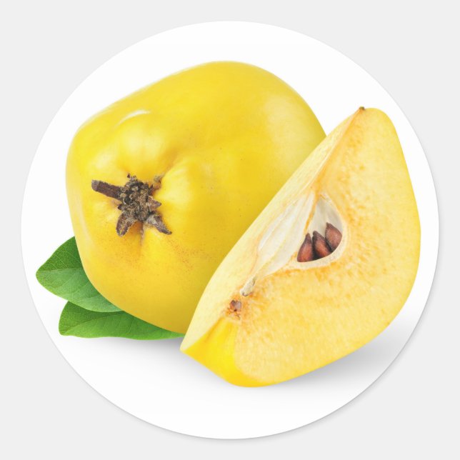 Kvinfrukter Runt Klistermärke (Framsida)