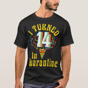 Kvinna 14 i karantän Retro Tshirt14 T Shirt