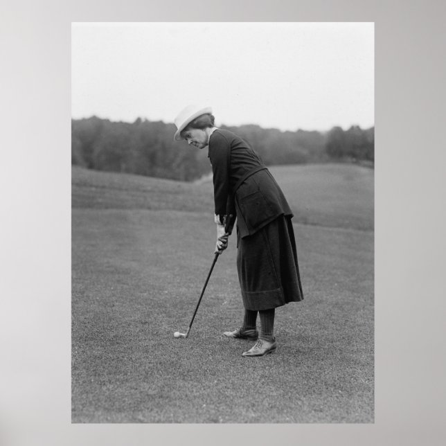 Kvinna, 1920-talet poster (Framsidan)