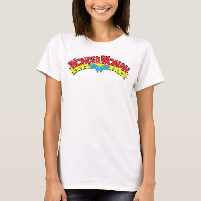  kvinna 1987 Tecknad Bok Logotyp Tee Shirt (Framsida)