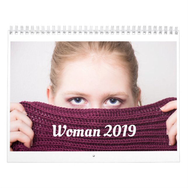Kvinna 2019 kalender (Omslag)