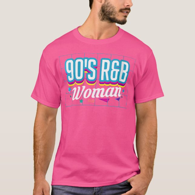 Kvinna 90S Rb Music Älskare Woman T Shirt (Framsida)