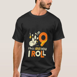 Kvinna 9:e födelsedag: 9:e hösten t shirt