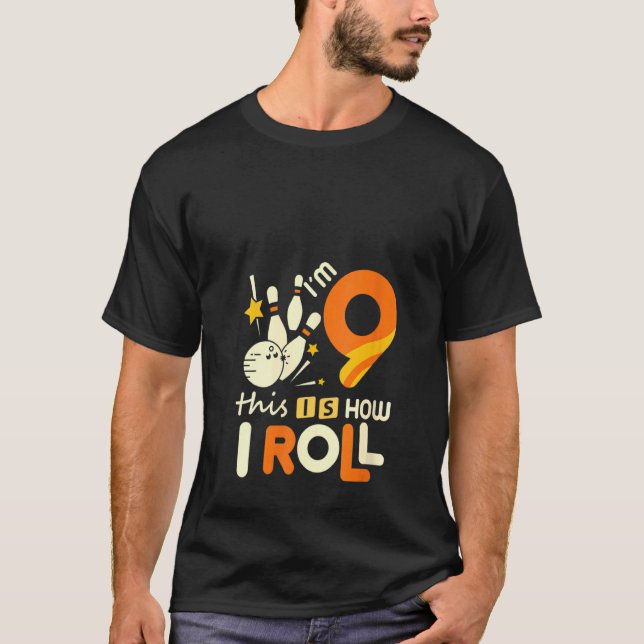 Kvinna 9:e födelsedag: 9:e hösten t shirt (Framsida)