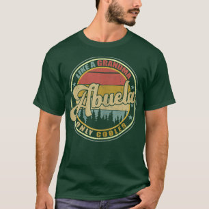 Kvinna Abuela som en Vintage med enbart mormor T Shirt