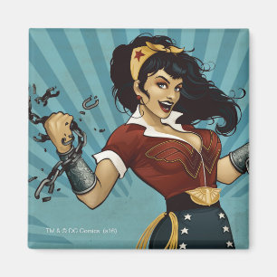 kvinna Amazonians Unite Vintage affisch Magnet