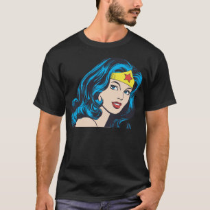  kvinna Ansikte Tee Shirt
