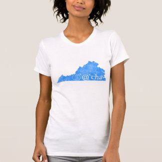 Kvinna AppalachiaVirginia utslagsplats Tee Shirt