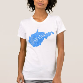 Kvinna AppalachiaWest Virginia utslagsplats T-shirt