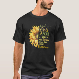 Kvinna April Girl 2001 21 Years Old 21st Birthday T Shirt