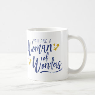 Kvinna av undermuggen kaffemugg