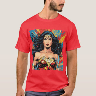 Kvinna av Wonder vänner familj T Shirt