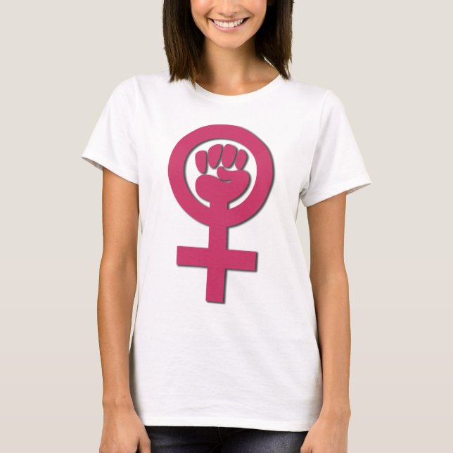 Kvinna baby - docka (passar), t-shirt (Framsida)
