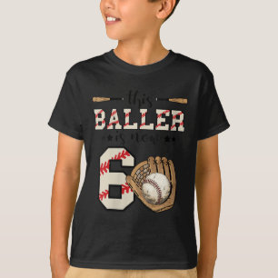 Kvinna Baller nu är 6-dagars baskerdag T Shirt
