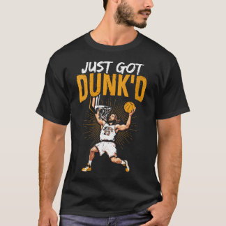 Kvinna bara Har Dunk D Basketball Jesus T Shirt
